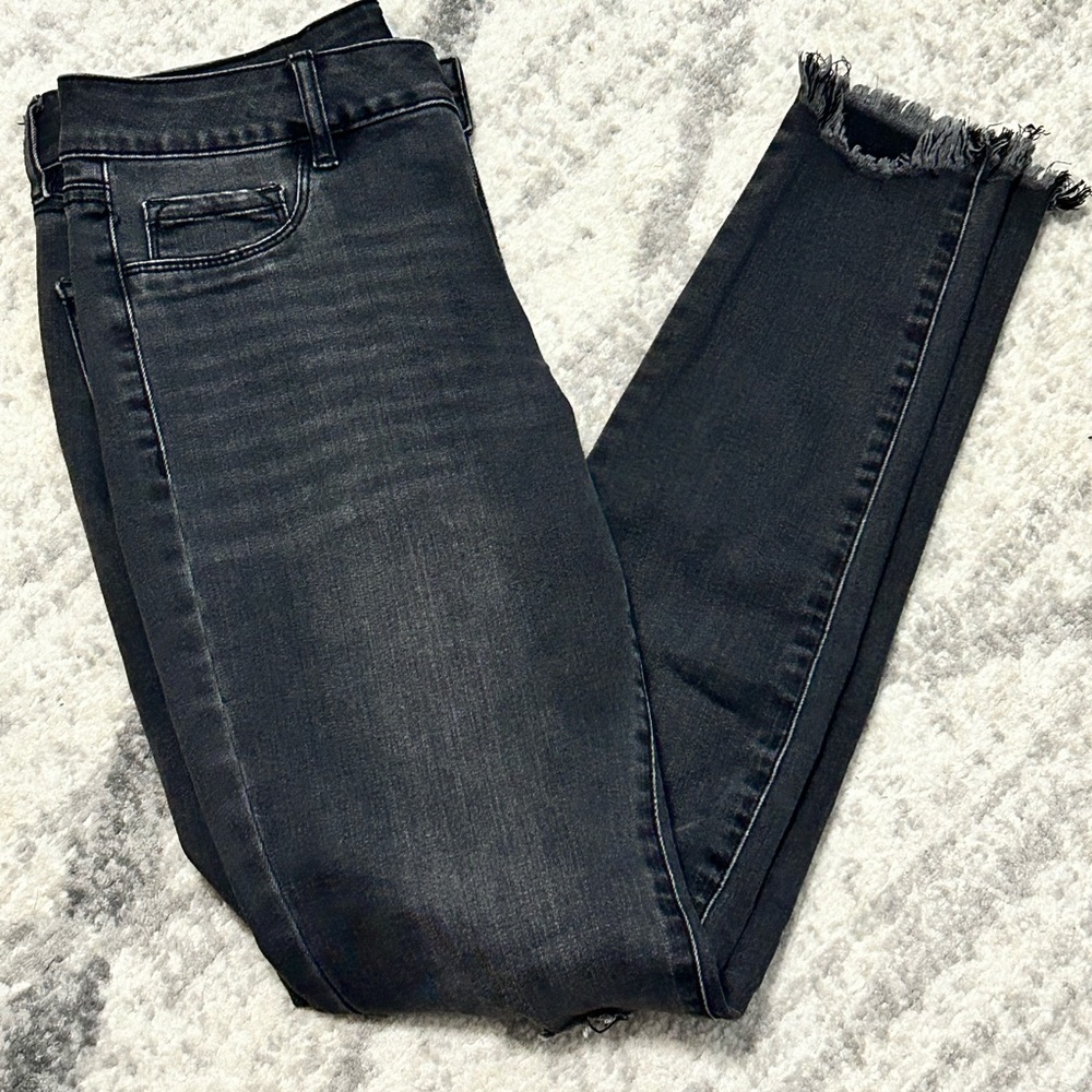 Refuge jeans, black & ripped- 2 for $10